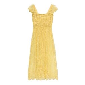 DOEN PAMELINA DRESS IN DAFFODIL YELLOW, size S, brand new, never worn, no flaws.